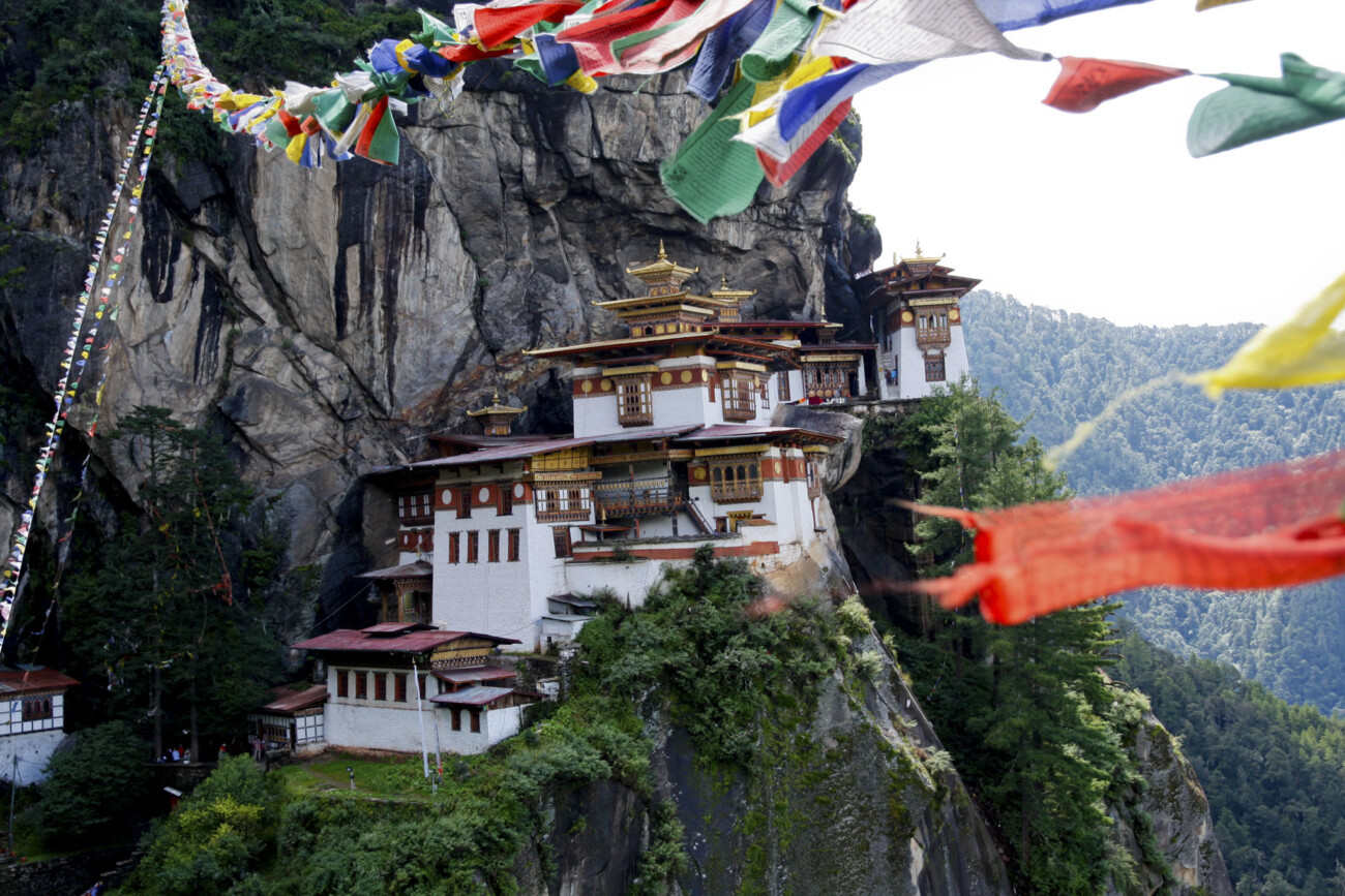 The famous Paro Takstang, Bhutan